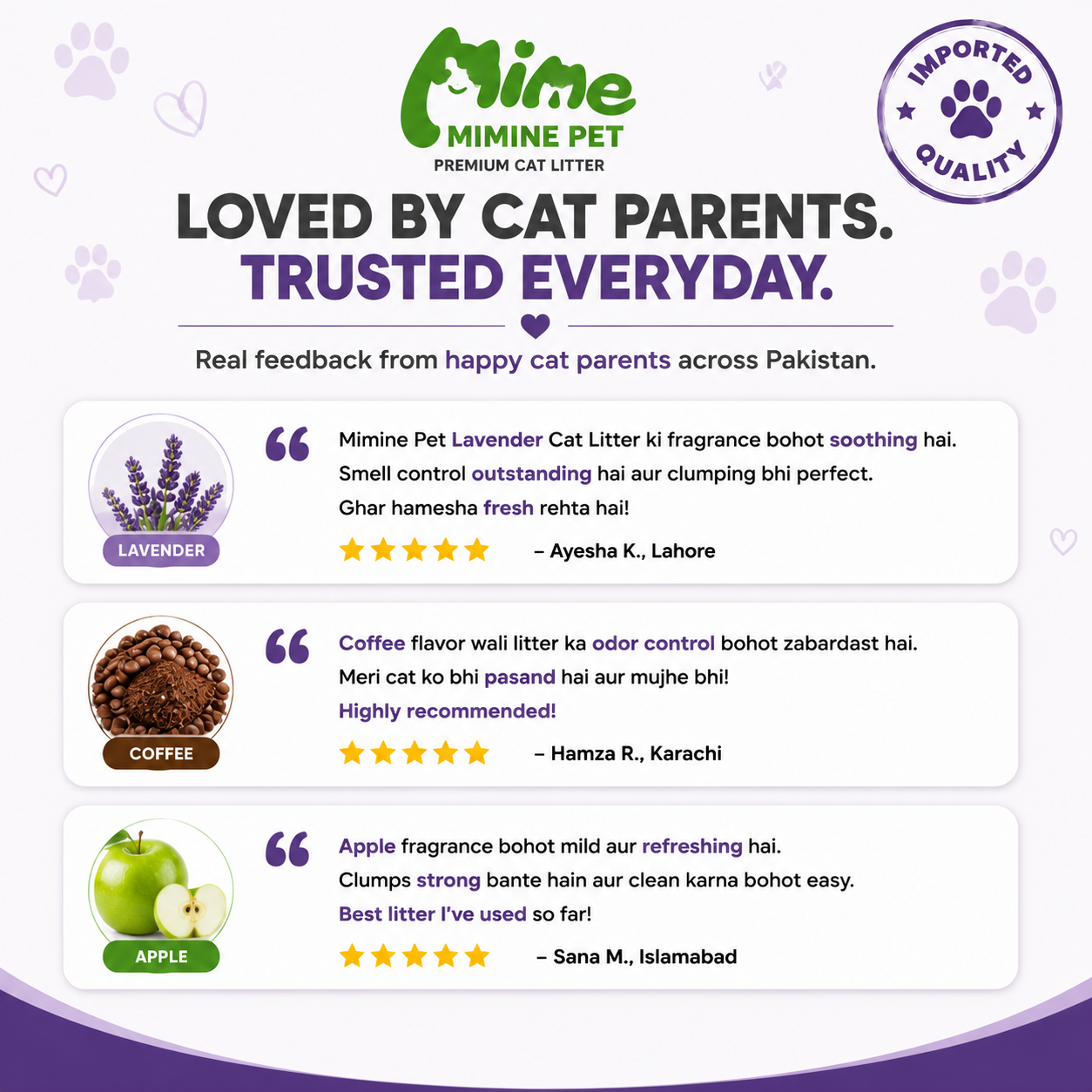 Mimine Cat Litter Apple - Image 3