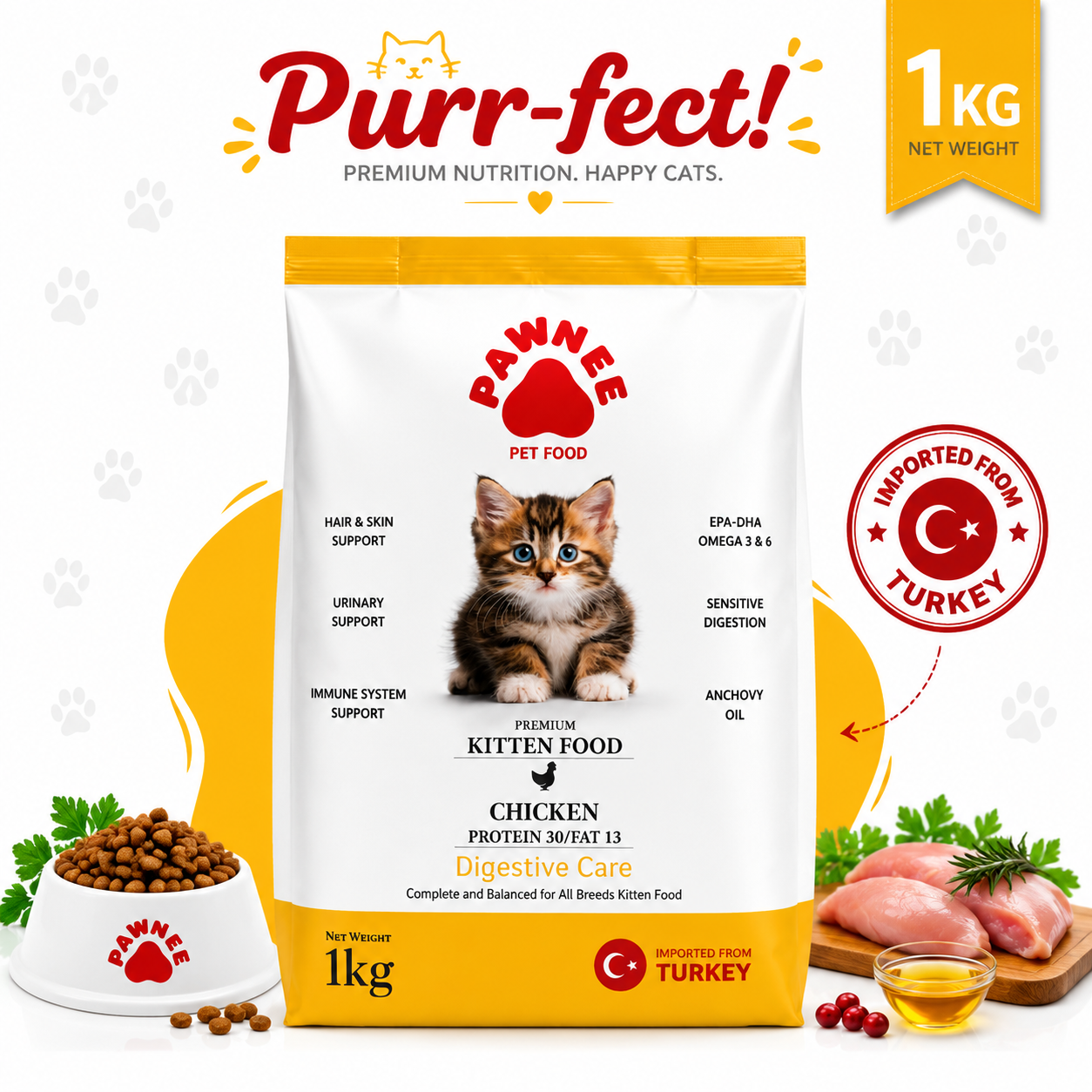 Pawnee Kitten Food - Image 2